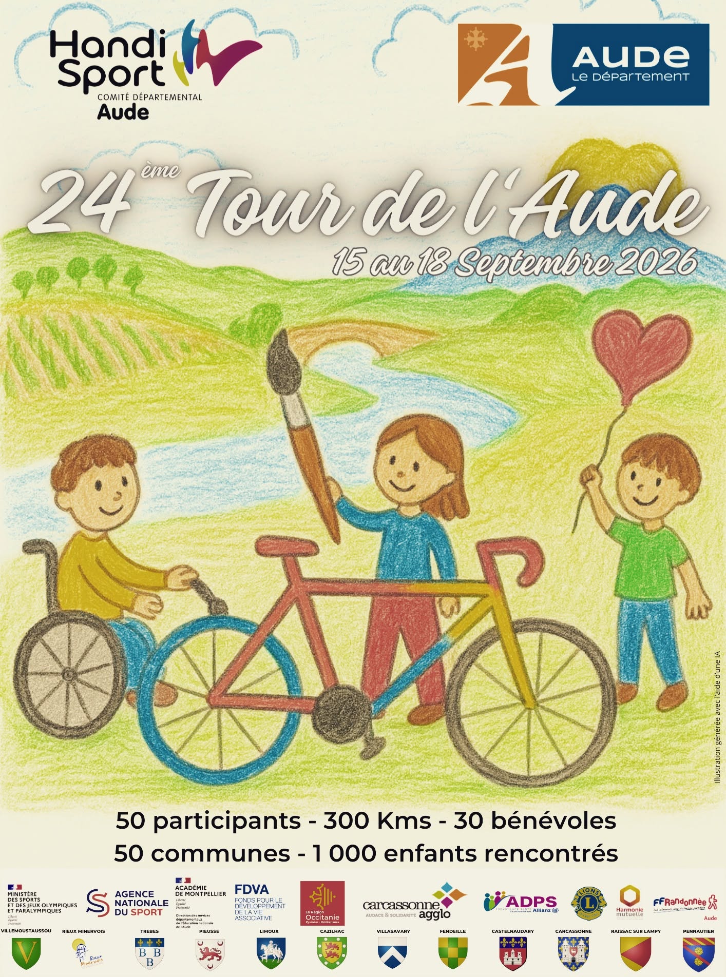 Affiche Tour de l'Aude
