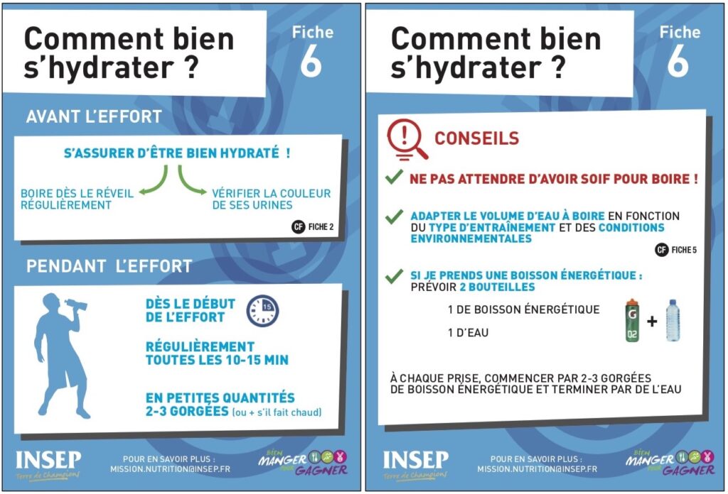 Comment s'hydrater ?